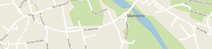 Mappa della impresa ce c di cavassi gianfranco e c snc a MANZANO