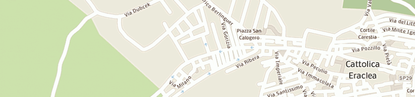 Mappa della impresa municipio del comune di cattolica eraclea a CATTOLICA ERACLEA