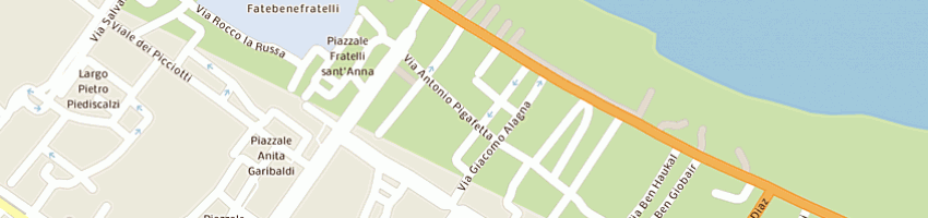 Mappa della impresa semprevivo srl import export a PALERMO