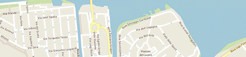 Mappa della impresa il melograno di olivotto andrea e c snc a GRADO