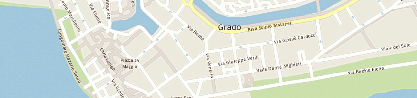 Mappa della impresa puntogomme friuli srl a GRADO