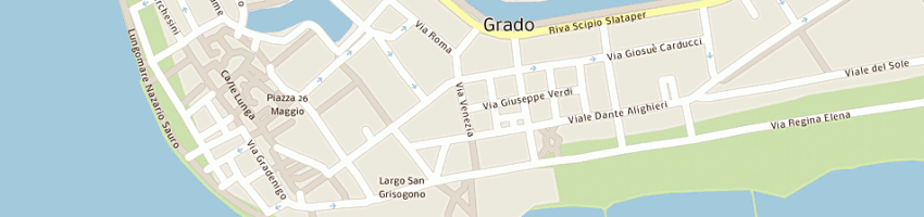 Mappa della impresa villa carla a GRADO