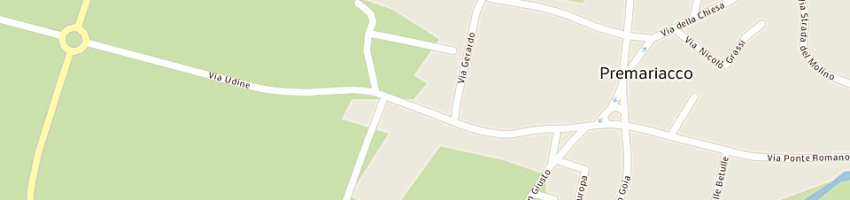 Mappa della impresa pocar gualtiero di amelia e c sas a CORMONS