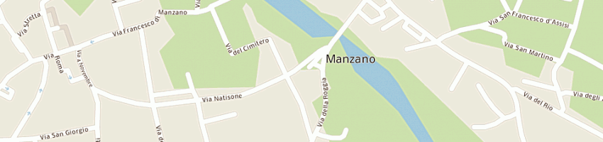 Mappa della impresa passone valdina a MANZANO