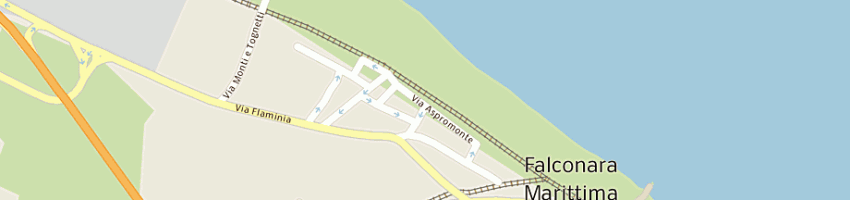 Mappa della impresa comune di falconara marittima a FALCONARA MARITTIMA
