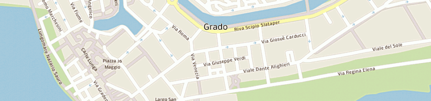 Mappa della impresa center delivery (srl) a GRADO