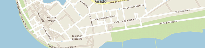 Mappa della impresa timm di comel irina in fall e c sas a GRADO