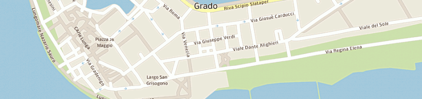 Mappa della impresa il maggiolino di gordini marina a GRADO