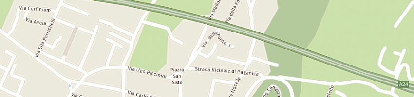Mappa della impresa scuole materne a L AQUILA