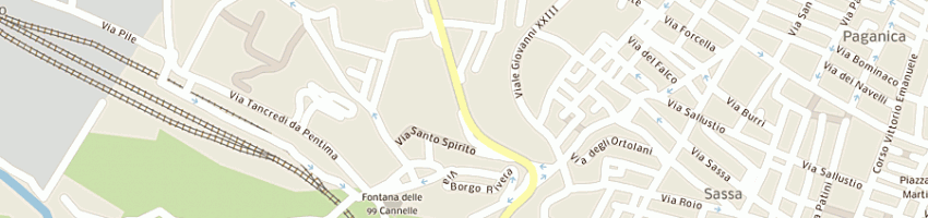 Mappa della impresa villa morante di carmina morante e c sas a L AQUILA