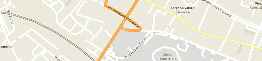 Mappa della impresa citarrella giuseppe a PALERMO