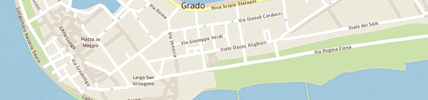 Mappa della impresa bar molin di collovati federica e c snc a GRADO