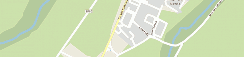 Mappa della impresa cristina shopping a URBISAGLIA