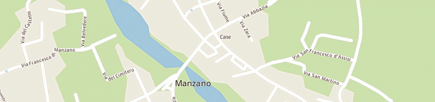 Mappa della impresa banca popolare di vicenza scparl a MANZANO