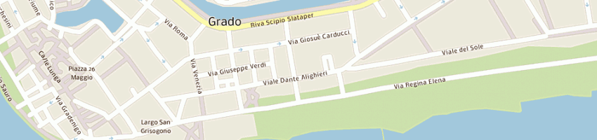 Mappa della impresa albergo villa reale a GRADO