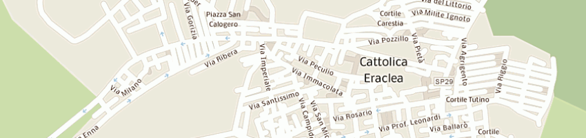 Mappa della impresa fratelli messina snc a CATTOLICA ERACLEA