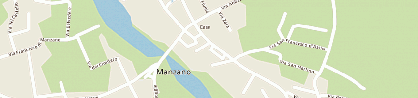 Mappa della impresa il bottegone di noacco zeno e c sas a MANZANO