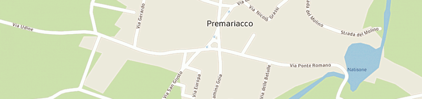 Mappa della impresa giffoni massimiliano a PREMARIACCO