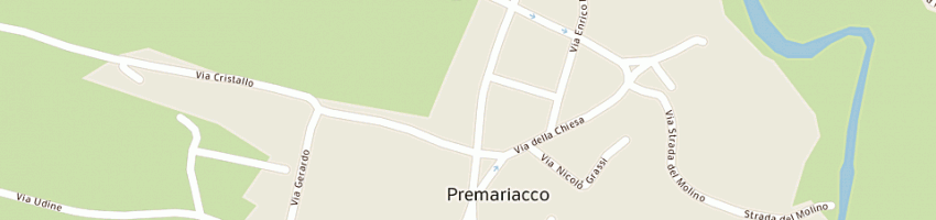Mappa della impresa farmacia cargnelli dr augusto a PREMARIACCO