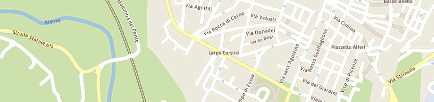 Mappa della impresa masia srl a L AQUILA