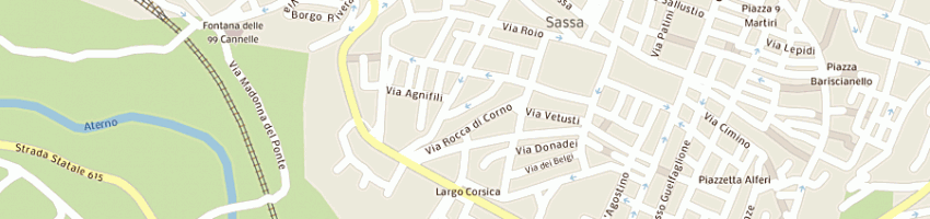 Mappa della impresa fed ital tabaccai a L AQUILA