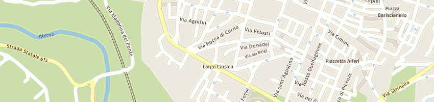 Mappa della impresa consultorio familiare cif a L AQUILA