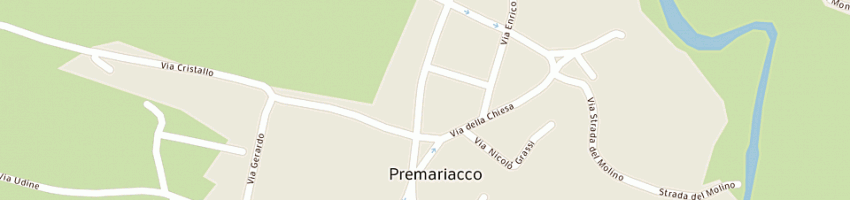 Mappa della impresa coccolo mario a PREMARIACCO