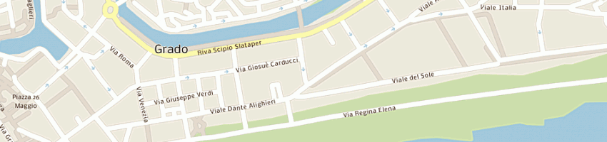 Mappa della impresa panificio pasticceria pigo di pigo orietta e c snc a GRADO