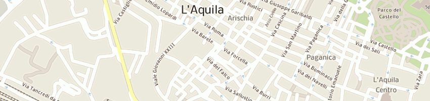 Mappa della impresa pizzeria pronto pizza a L AQUILA