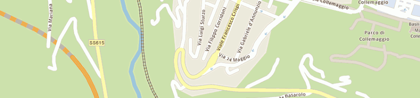 Mappa della impresa studio di progettazione urbanistica tecno arredo marco a L AQUILA