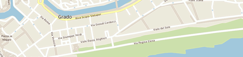 Mappa della impresa comune di grado a GRADO