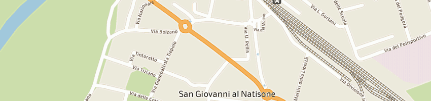 Mappa della impresa zilli alberto a SAN GIOVANNI AL NATISONE