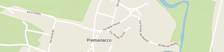 Mappa della impresa trentin roberto a PREMARIACCO