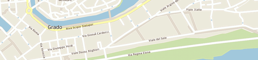 Mappa della impresa albergo ristorante villa mirella a GRADO