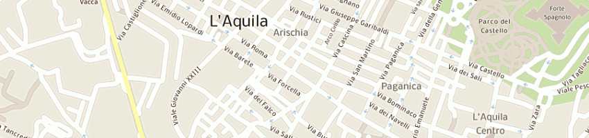 Mappa della impresa ianni angelo a L AQUILA