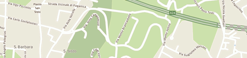 Mappa della impresa passacantando andrea a L AQUILA