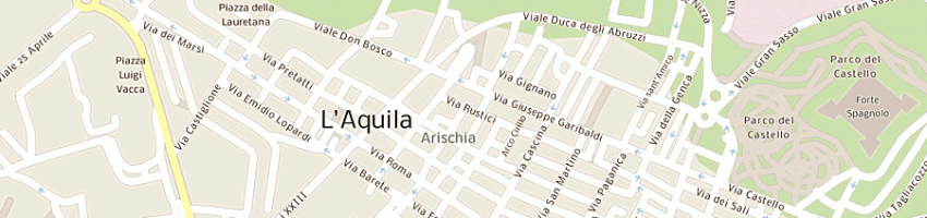 Mappa della impresa studio tecnico cinque biasini fulgenzi a L AQUILA
