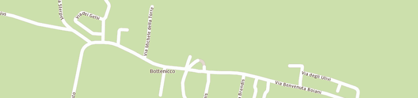 Mappa della impresa trattoria bozzi a MOIMACCO