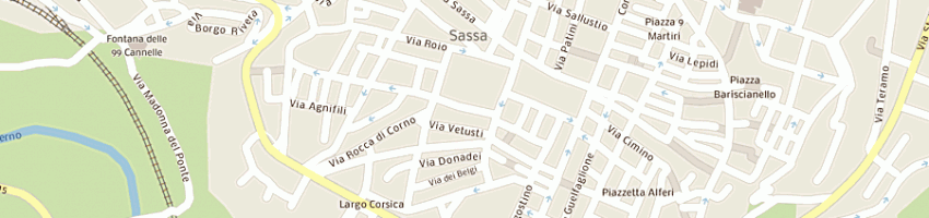 Mappa della impresa leone leonello a L AQUILA