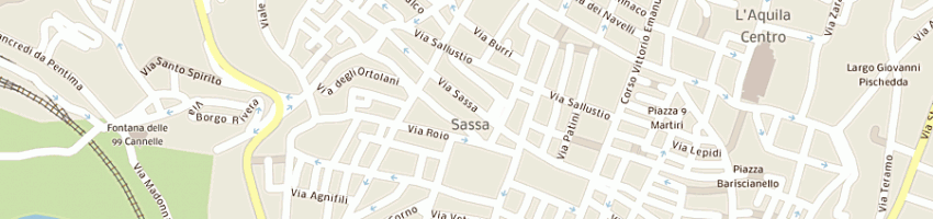 Mappa della impresa carosi a L AQUILA