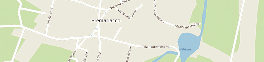 Mappa della impresa carabinieri a PREMARIACCO