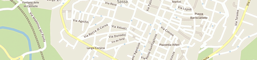 Mappa della impresa ristorante pizzeria darkover di galassi valter a L AQUILA