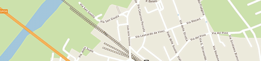Mappa della impresa fioreria piani di piani lisa a SAN GIOVANNI AL NATISONE