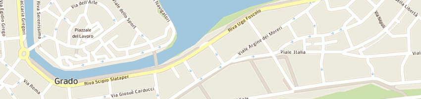 Mappa della impresa hotel eden di olivotto giovanni e dario snc a GRADO