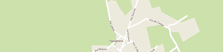 Mappa della impresa verzegnassi roberto a TAPOGLIANO