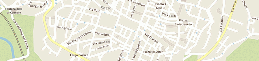 Mappa della impresa fioravanti claudio a L AQUILA
