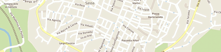 Mappa della impresa ristorante renato a L AQUILA