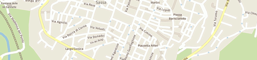Mappa della impresa banca d'italia a L AQUILA
