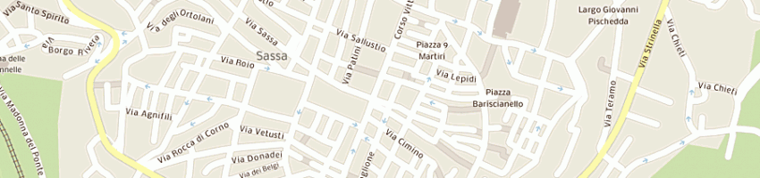 Mappa della impresa quadruccio paolo a L AQUILA