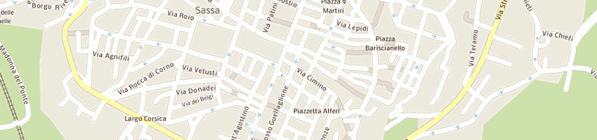 Mappa della impresa luciani vincenzo a L AQUILA